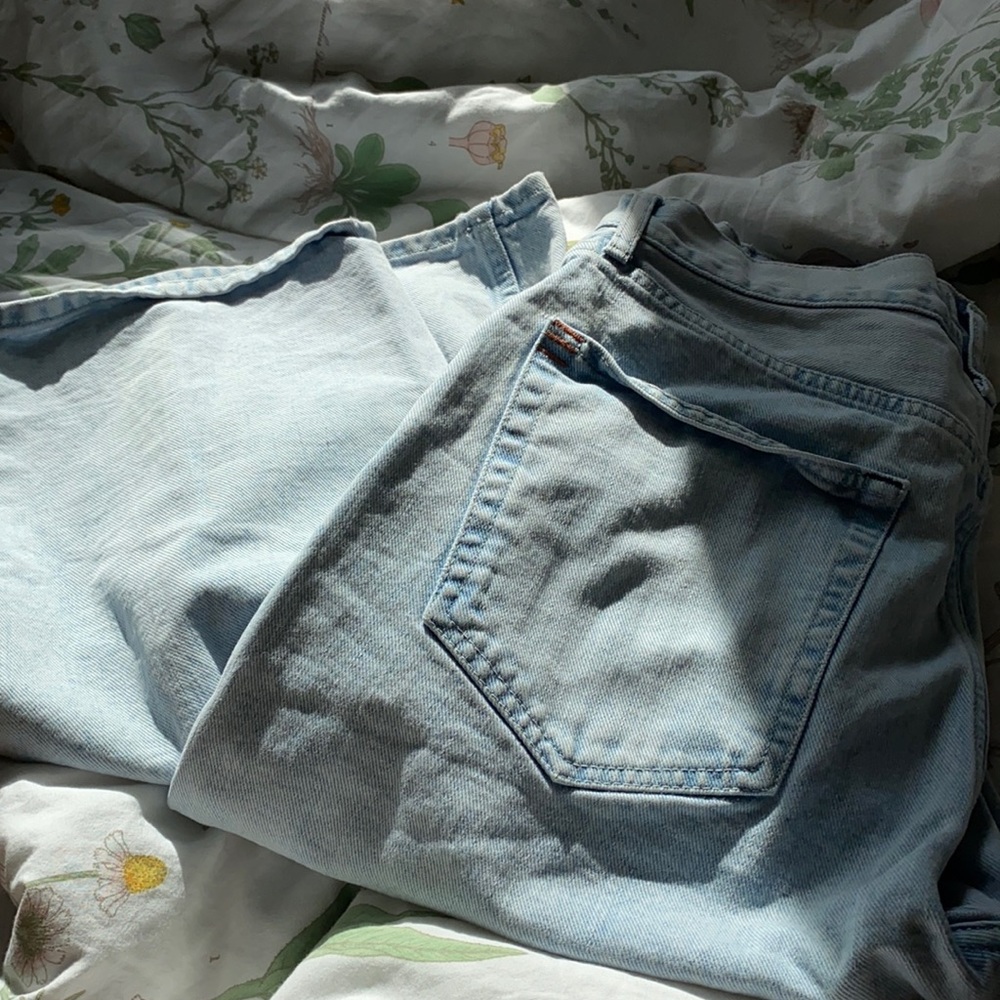 urban outfitters bdg baggy super high waisted jeans!
